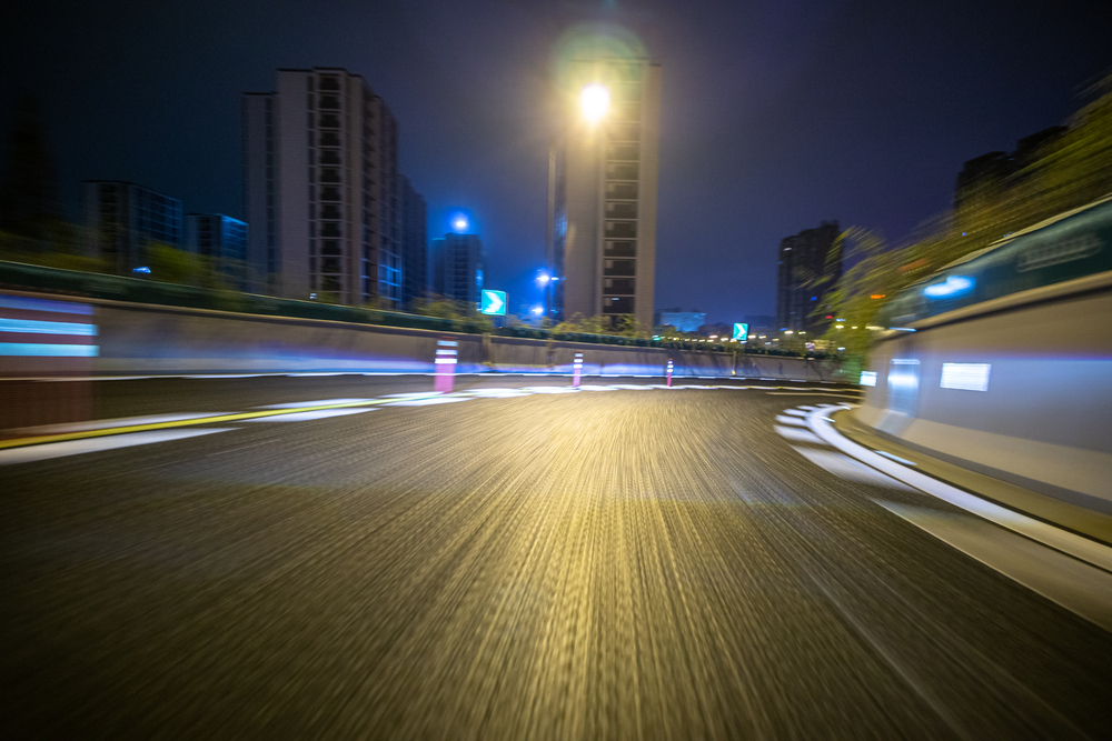 post cataract vision at night on road