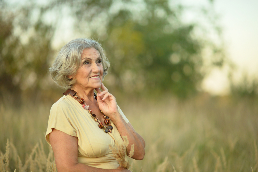 smiling woman